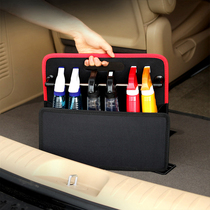 Car trunk storage box car car trunk storage artifact shelf finishing box multifunctional foldable