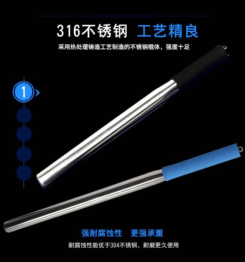 Thép không gỉ 316 bóng chày bat xe tự vệ vũ khí cung cấp bóng chày bat ống thép thanh sắt dính gậy tự vệ - Bóng chày 	mua gậy bóng chày giá rẻ	