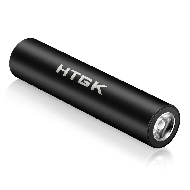 Đèn pin sạc Po 5000 mA son môi nhỏ cầm tay điện thoại di động nhỏ táo sáng tạo mỏng hình trụ graphene nhanh phí di động đa chức năng túi kho báu ngoài trời đèn pin - Ngân hàng điện thoại di động sạc dự phòng topk 10000mah