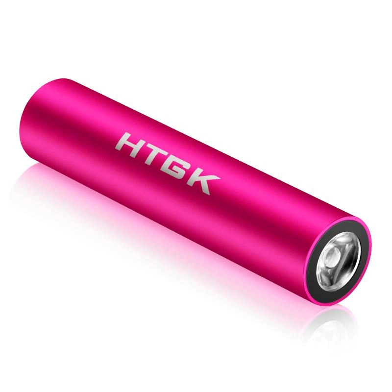 Đèn pin sạc Po 5000 mA son môi nhỏ cầm tay điện thoại di động nhỏ táo sáng tạo mỏng hình trụ graphene nhanh phí di động đa chức năng túi kho báu ngoài trời đèn pin - Ngân hàng điện thoại di động sạc dự phòng topk 10000mah