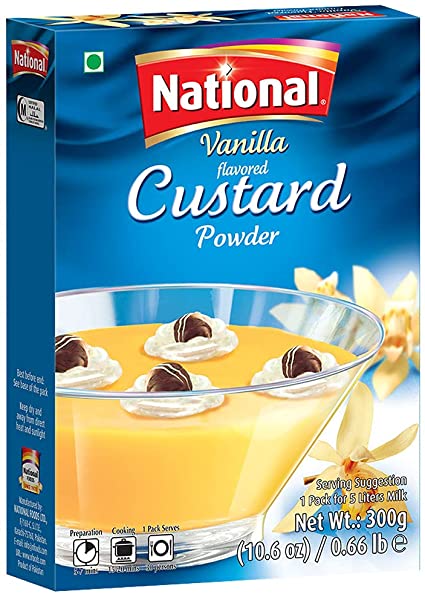 The National Custard powerder 300g vanilla gemse powder 
