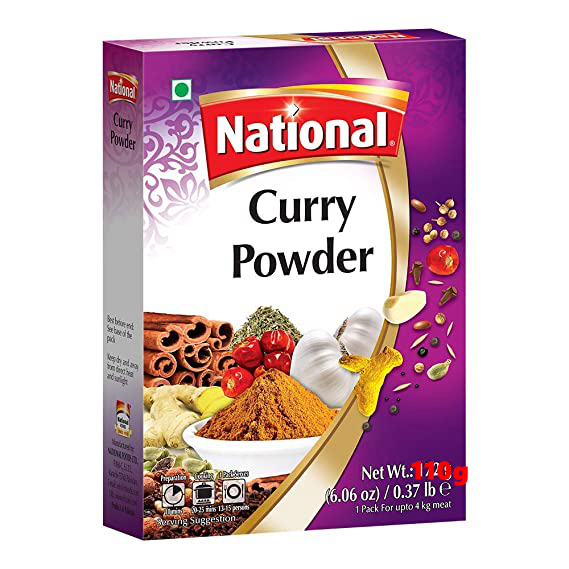 The National Marsala to adjust Pakistan's imports 110g Curry powerder masala 