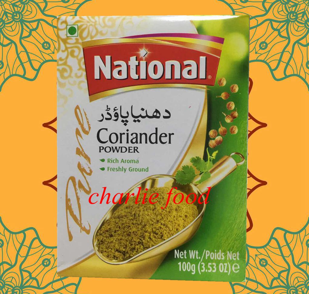 The National Marsala seasoning Pakistan 100g coriande powerder masala