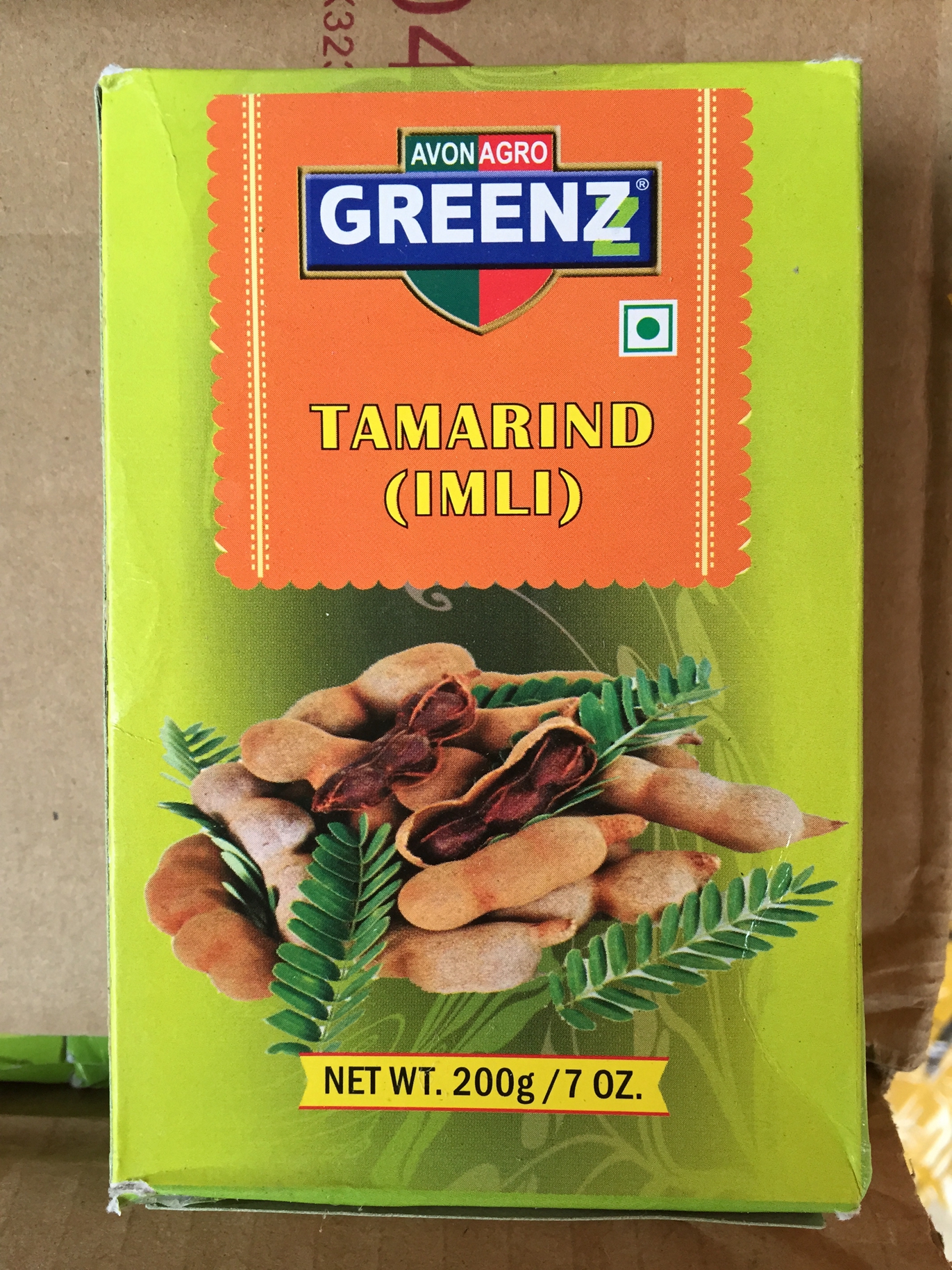 INDIAN FOOD IMLI IMLY TAMARIND Black Sour Plum Tamarind 200G
