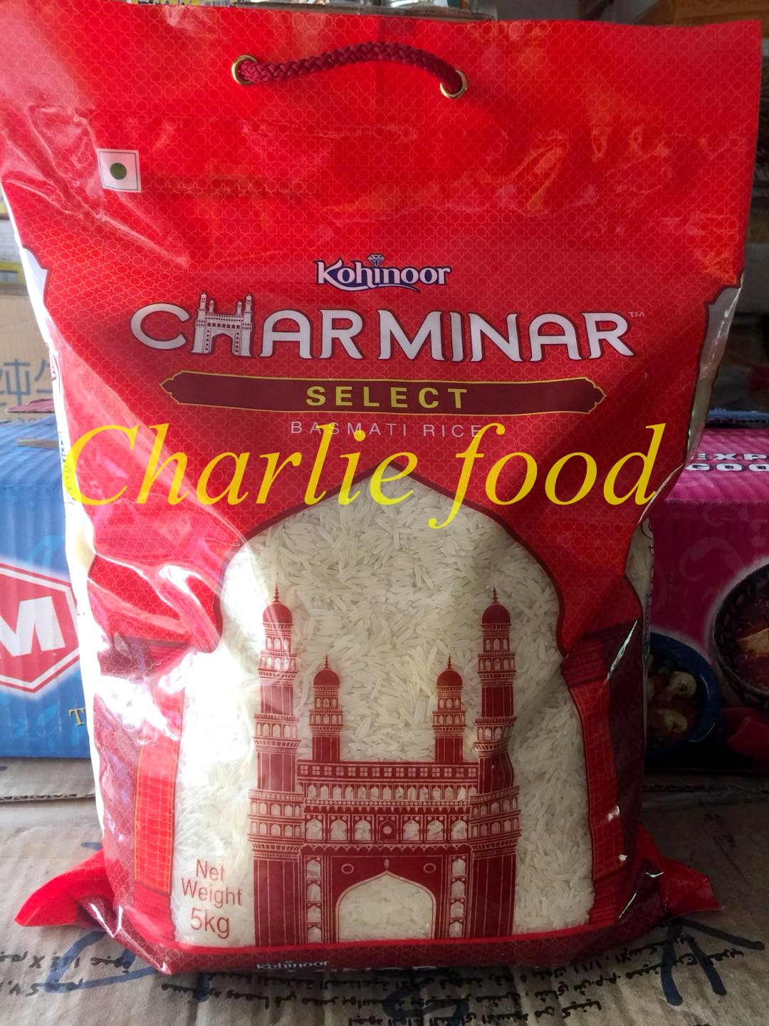 Charminar basmati rice 5kg Indian imports of the Batafit mati fragrant rice