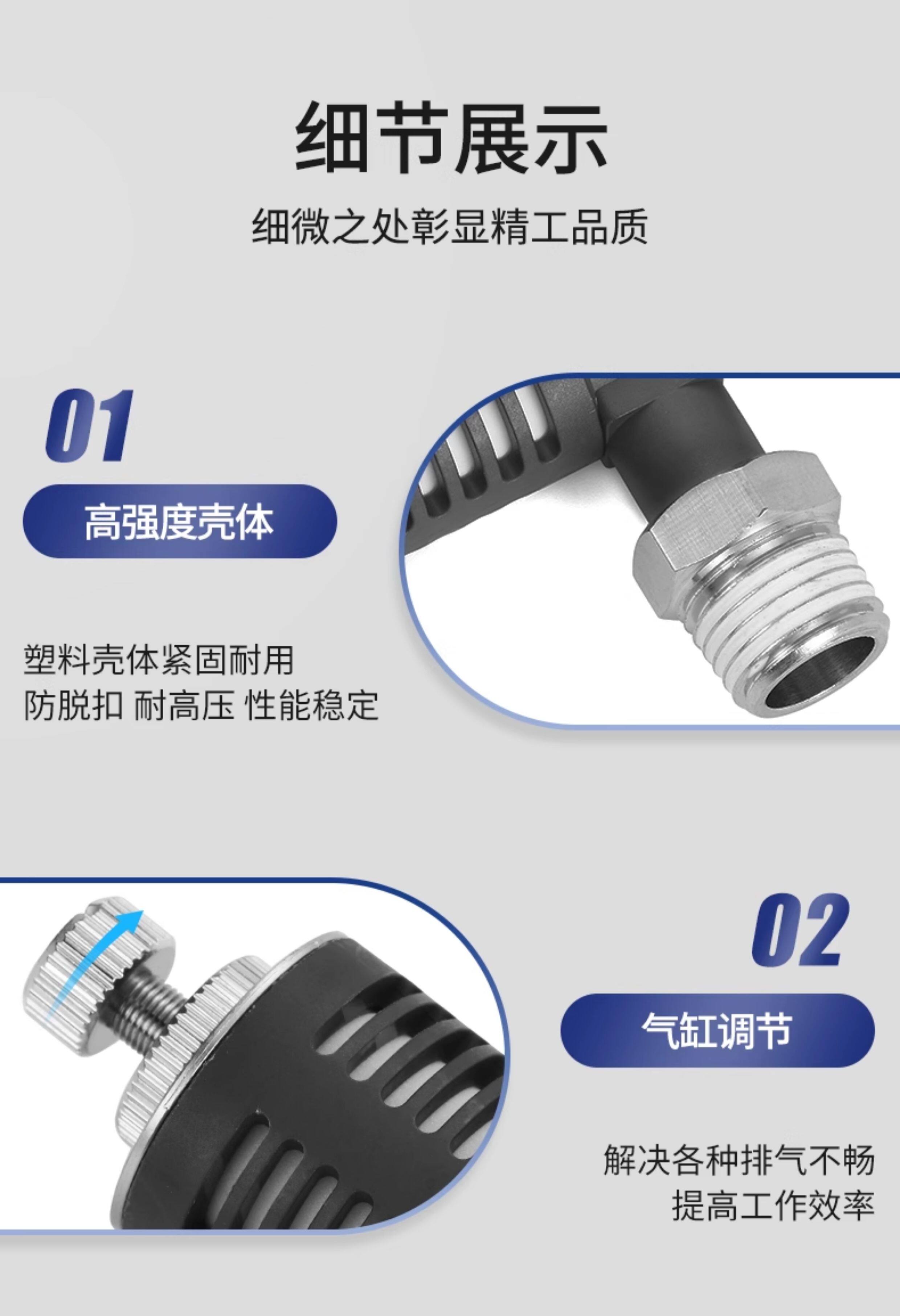 Газовый клапан asv410f-01-06s快速排气节流阀asv310f-02-08s/asv510f-03-10s Energizer power