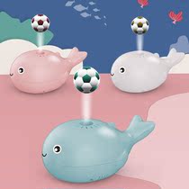 Douyin with suspended ball whale fan blowing ball toy baby 3 years old 1-2 ball children Girl Boy