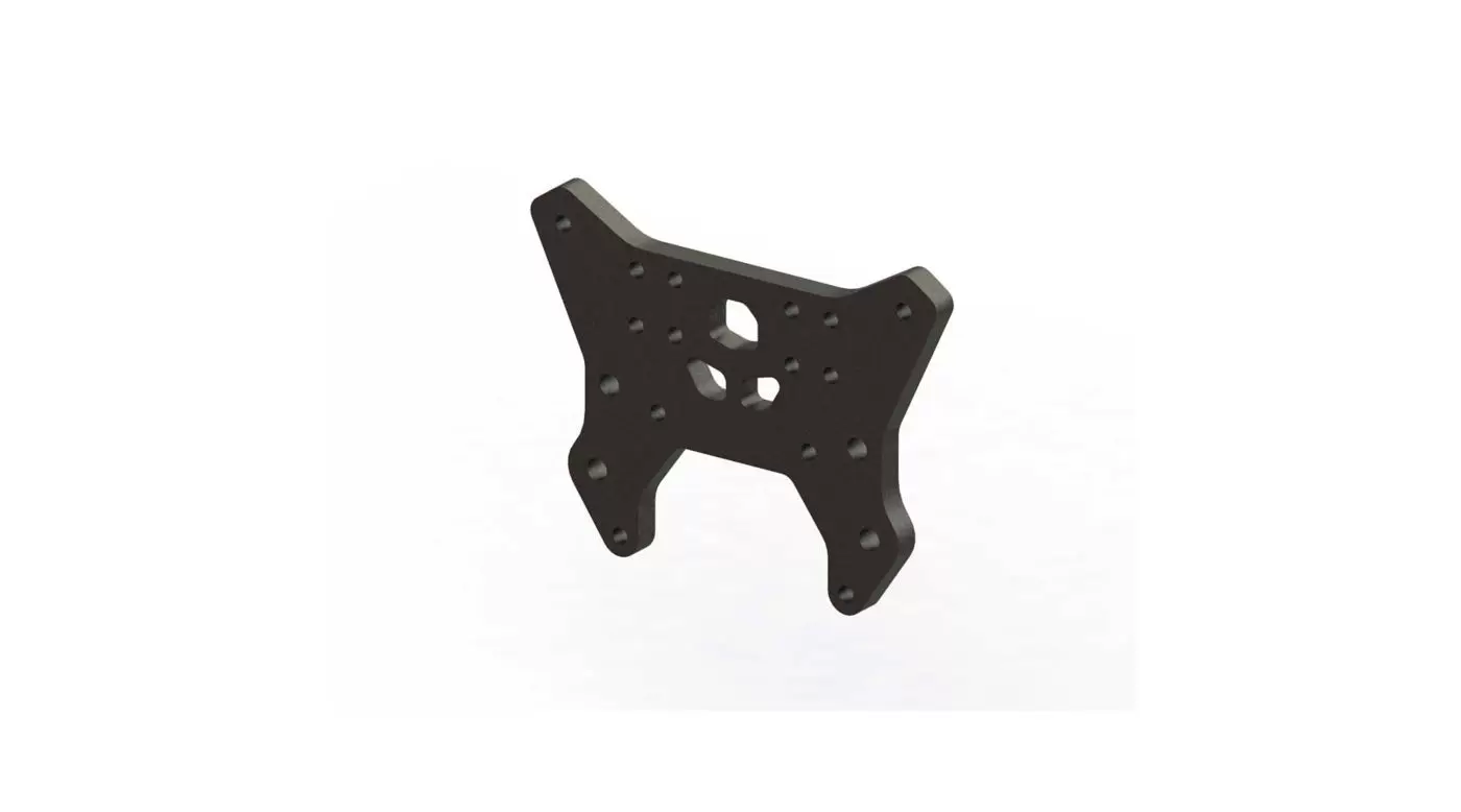 Оригинальные запчасти Arrma ARA330604 передняя стойка амортизатора Front Shock Tower Mohawi