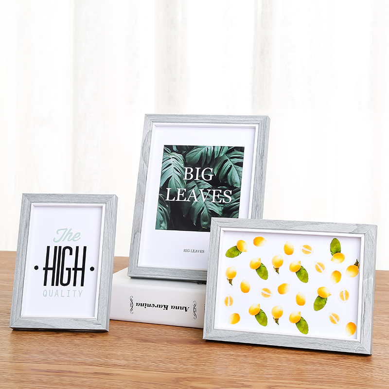 Photo frame 7 inch 6 inch 8 inch 10 inch Wash Photo frame A4 inch wall custom frame creative simple image frame