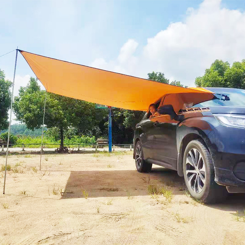 Self Driving Car Side Tent Side Account External Cross Country Suv Car Side Sky Curtain Sunscreen Vehicular Camping Side Bugtop