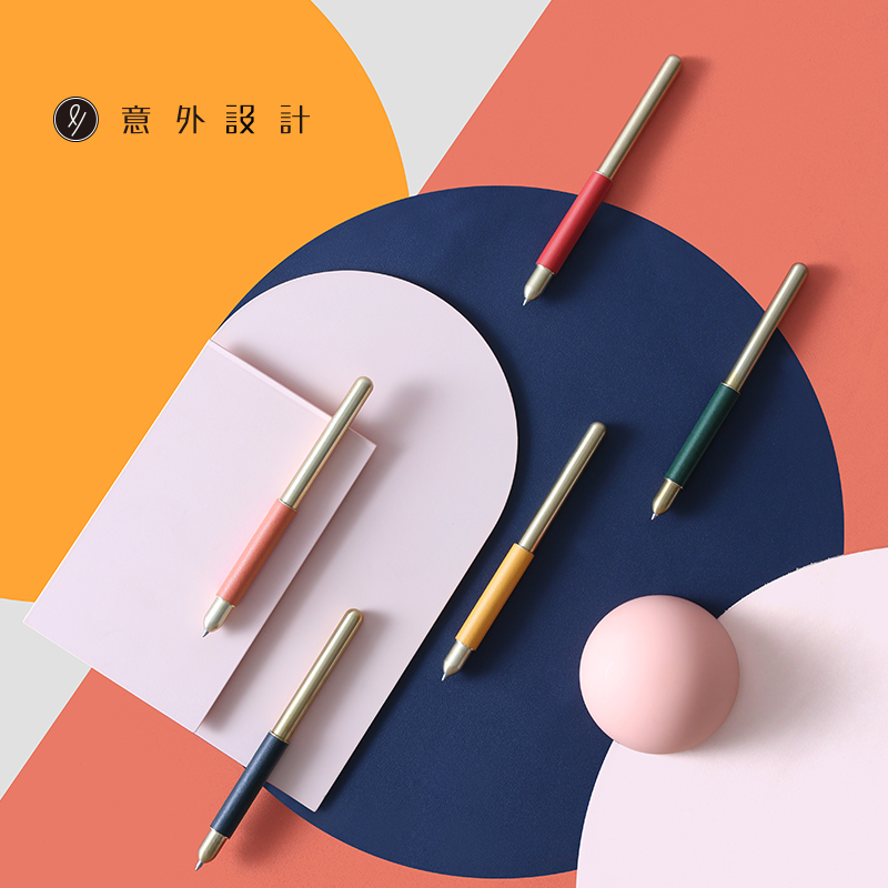 Accidental Design Time Metal Signature Pen Birthday Gift Girlfriend Practical Gift for Boyfriend and Girlfriend