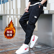 Pants men 2019 new Korean version of the trend Nine Sports mens casual trousers autumn foot Tide brand overalls