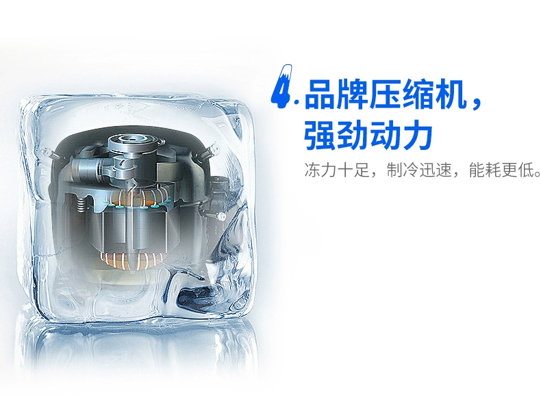 Chigo / BD / BC-588 tủ đông lạnh tiết kiệm năng lượng lớn dành cho người tiêu dùng và thương mại - Tủ đông tủ đông mặt kính sanaky