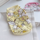 Paike Cartoon Printed Pet Dog Pure Cotton футболка Teddy Yorkshire Panda Cotton Vest Dog Одежда