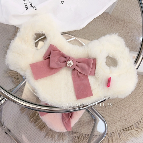 Имитация меха больших домашних животных, собак осенью и зимой, теплый ватный жилет Тедди Йорксонби Панда одежда