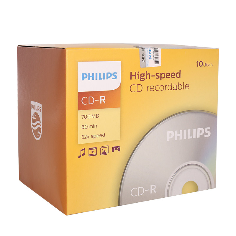 🎶飞利浦 Philips CD-R 52X 音乐碟,你的音乐收藏新宠儿🌟-刻录盘-淘宝好物网