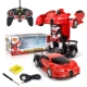 Biến dạng cảm ứng điều khiển từ xa Xe sạc năng động kim cương robot đồ chơi xe ô tô 3-6-9 tuổi xe lửa đồ chơi