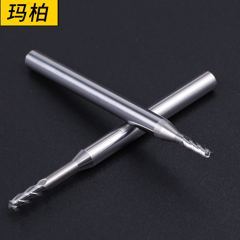 Mabel 55 degree tungsten steel alloy aluminum deep groove milling cutter 3-edge aluminum alloy special CNC CNC extended end mill