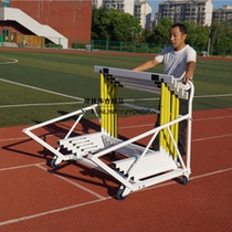 Cross Bar Shelf Athletics Equipment Mobile Cart Cargo Rack All Types Of Mobile Car Cross Bar Field Transporter