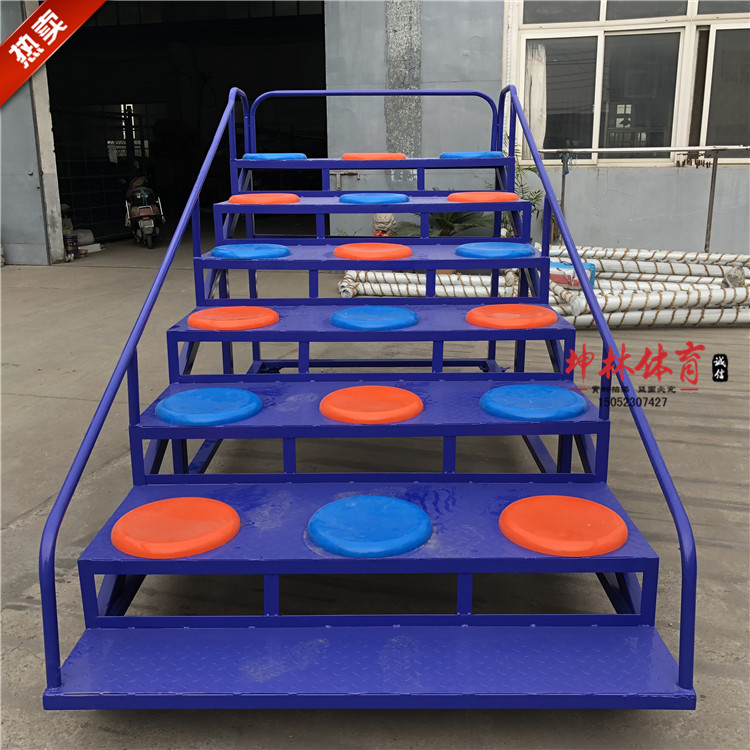 Mobile 18-seat terminal Referee Bench Chronograph Stands for Athletics Equipment Referee Utensils