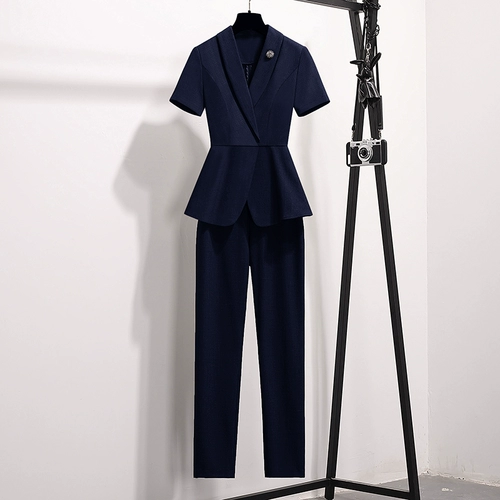 Элитный комплект, модный пиджак классического кроя, комбинезон, рабочий костюм для отеля