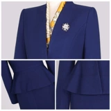 Элитная юбка, комплект, пиджак классического кроя, модный костюм, комбинезон