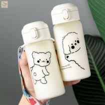 Childrens water glasses for school special glass high face value water glasses Women in summer water glasses Womens tennis Red Straws Summer Students