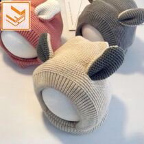 Hats Boys Autumn and Winter Cool and Handsome Sweater Hats Boys Sweater Hats Autumn and Winter Baby Hats Winter Ear Guards