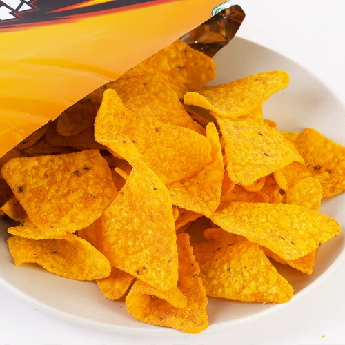 Индонезия импортировала Doritos Doritos Domoxi кукурузные таблетки Супер сильные сырные закуски для картофельных чипсов 150 г*3 упаковки