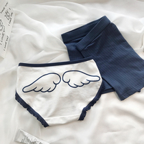 Lovers Briefs Spring Summer New Pure Cotton Breathable Men And Women Friends Gift Beauty Girl Series Cute Lady Triangle Pants