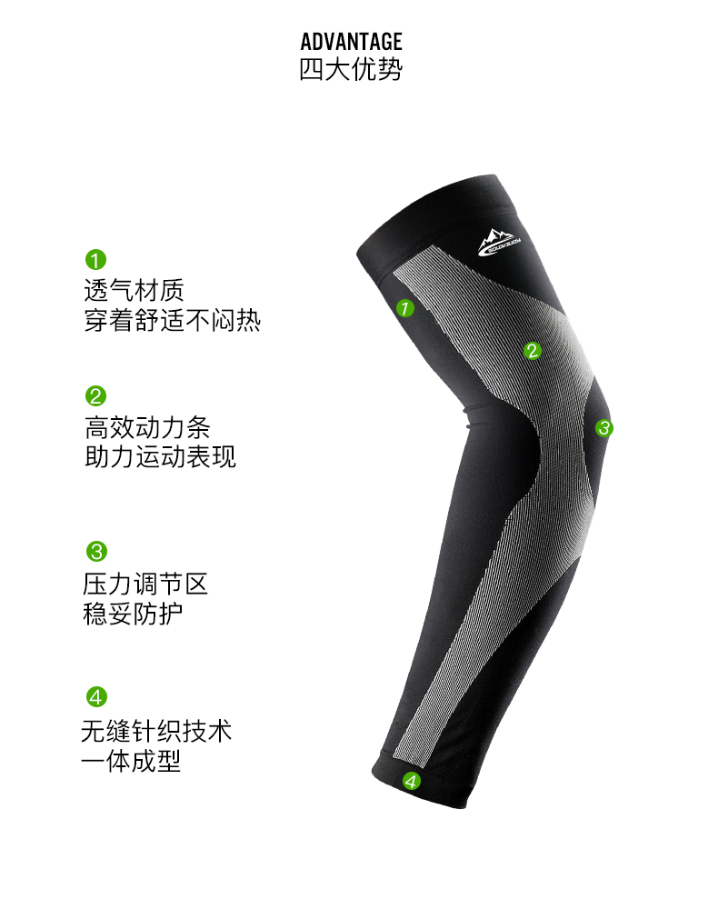 Cánh tay bảo vệ nam và nữ thể thao bóng rổ khuỷu tay tập thể dục bao gồm hình xăm tay áo chuyên nghiệp thiết bị bảo vệ trang bị dây đeo cổ tay chống nắng - Dụng cụ thể thao băng bảo vệ đầu gối bóng rổ