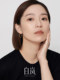 Bailan Simple Circle Earrings 925 허벅지 귀걸이 여성의 간단한 가벼운 고급스러운 기질 이어링 틈새 디자인 이어링 ED4230