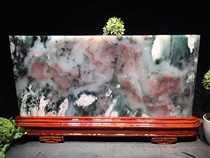 Guilin Chicken Blood Jade Shanglang Mine Exquisite Picture Veneer Ornament Dream Li River Weight 45 4 catties