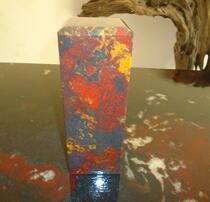 Guilin Longsheng natural jade Guilin chicken blood jade material single seal weighing 1900 grams