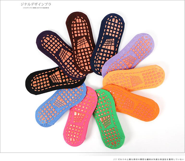 Mùa hè mỏng cho người lớn vớ Đặt đàn ông và phụ nữ yoga vớ trampoline Trong nhà trượt silicone trung tâm giáo dục sớm vớ vớ bàn
