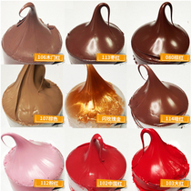 Colored glass glue waterproof mildew-proof rose gold wood grain big red glass glue China reddish brown beauty seam sealant