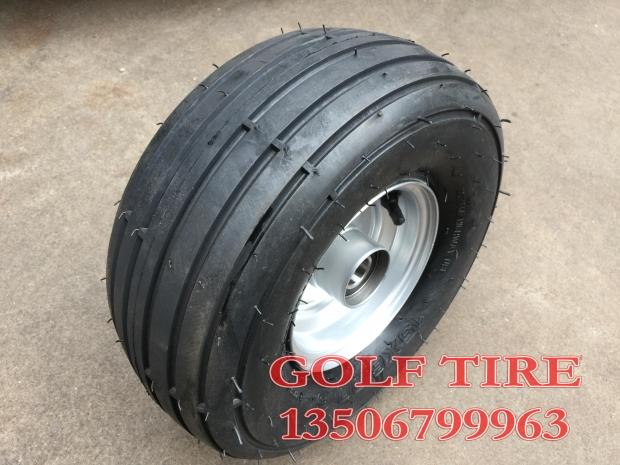 Small Haret Tire 15x6 00-6 Retrofit Cart Lawn Tire Plus Bearing hub 205 bearings