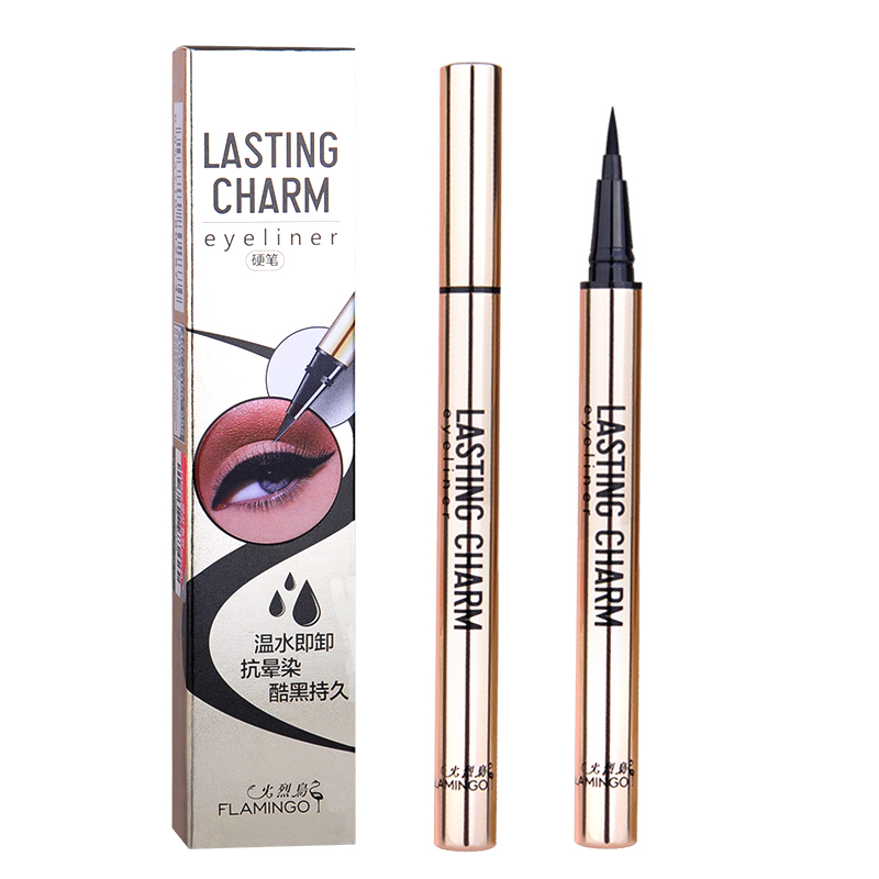 Chất lỏng bút kẻ mắt của Flamingo không nở, không thấm nước, không thấm mồ hôi, không đánh dấu, bền, lưới, người mới bắt đầu màu đỏ, sinh viên, giả tình cây vẽ mắt
