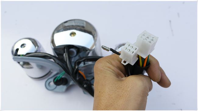 Phụ kiện xe máy Lifan LF150-11V / 14V bão Prince nước làm mát lắp ráp đồng hồ đo nhiệt độ nước - Power Meter đồng hồ độ xe máy