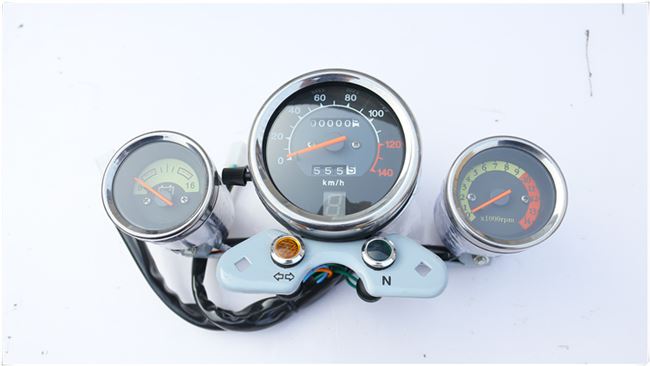 Phụ kiện xe máy Lifan LF150-11V / 14V bão Prince nước làm mát lắp ráp đồng hồ đo nhiệt độ nước - Power Meter đồng hồ độ xe máy