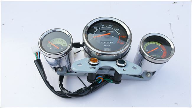 Phụ kiện xe máy Lifan LF150-11V / 14V bão Prince nước làm mát lắp ráp đồng hồ đo nhiệt độ nước - Power Meter đồng hồ độ xe máy
