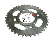 Motorcycle chain plate WY125-A-C big tooth CG125XF125 back tooth plate tough shadow phantom CBT rear sprocket