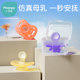 Xiaoya elephant pacifier silicone super soft newborn baby 0-3 to 6 months and above baby sleep simulation breast milk