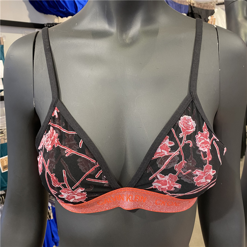 Calvin Klein/Ck Women's Comfortable Non-Padded Tube Bra Underwear Valentine's Day Series