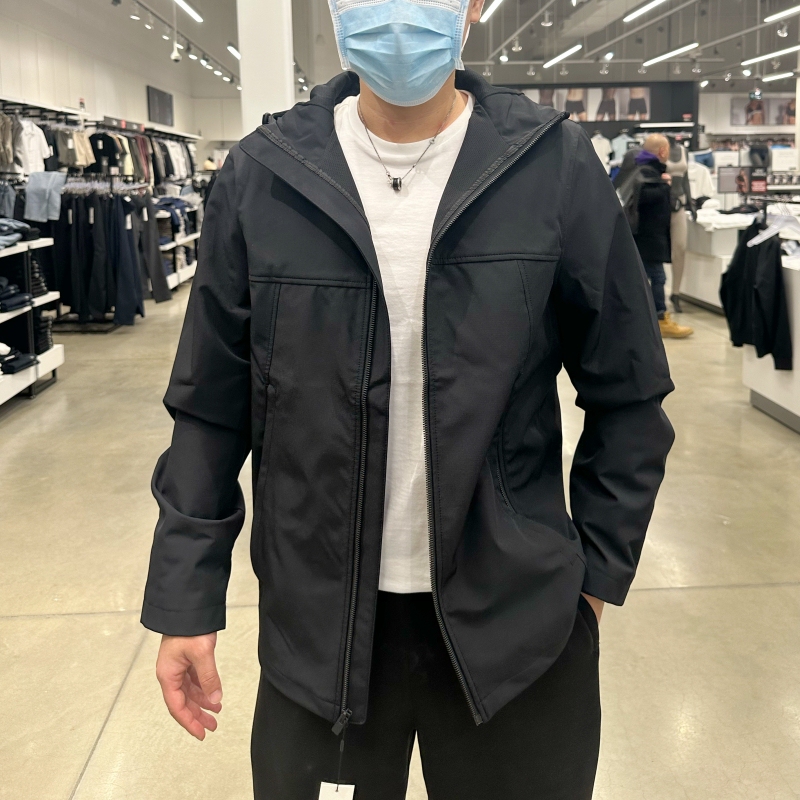 Calvin Klein/Ck Men's Autumn and Winter Sports and Leisure Outdoor Hooded Waterproof and Windproof Jacket Calvin Klein/Ck Men's Autumn and Winter Sports and Leisure Outdoor Hooded Waterproof and Windproof Jacket