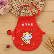 Baby girl belly cotton summer thin section double-layer baby child protection belly button Baby boy red belly protection belly circumference 0-2 years old