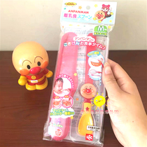  Clearance spot Japanese Anpanman baby baby food supplement tableware training soft head spoon with storage