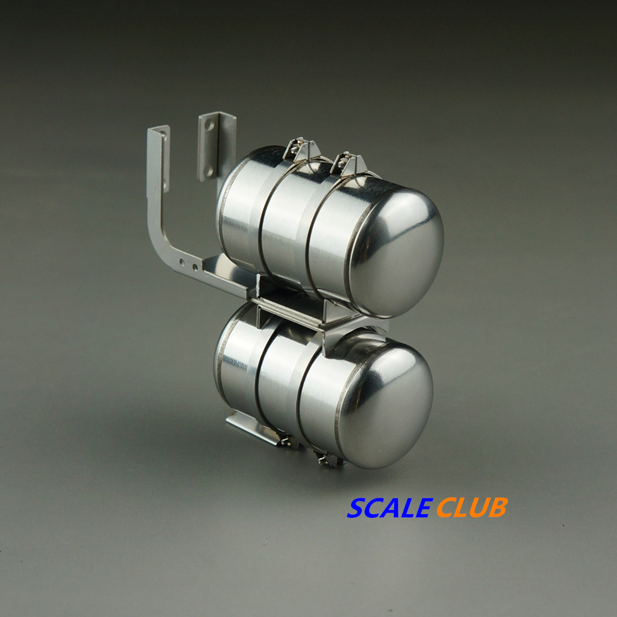 Sika model scaleclub Tamiya 1:14 drag head mud head upgrade metal double gas tank