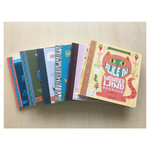 写给宝宝的世界名著(精装绘本全6册)幼儿认知纸板书绘本0-3岁启蒙认知儿童早教故事课外图书