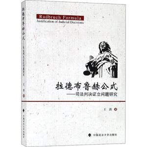 拉德布鲁赫公式——司法判决证立问题研究 王洪 著 司法案例/实务解析社科 新华书店正版图书籍 中国政法大学出版社